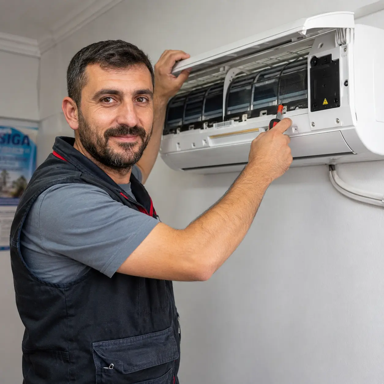 İzmir Arçelik klima tamiri ustası Tayfun Usta — Aliağa ve Bayraklı iklimlendirme uzmanı